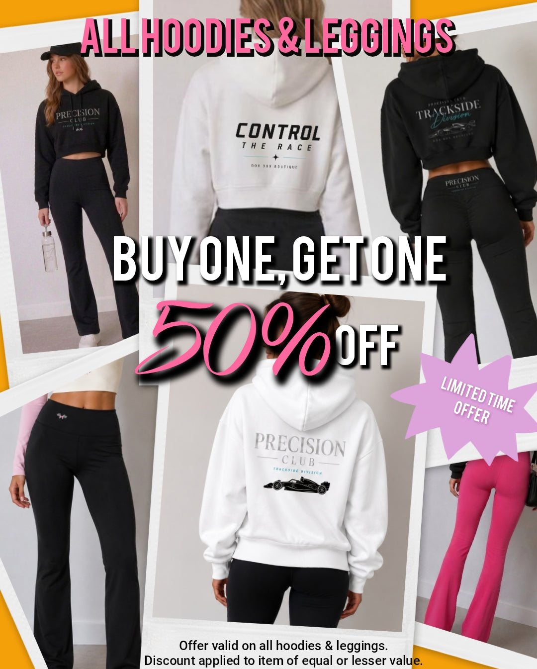 BUY ONE, GET ONE 50% OFF