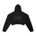 Trackside Cutie Oversized, Lightweight Cropped Hoodie