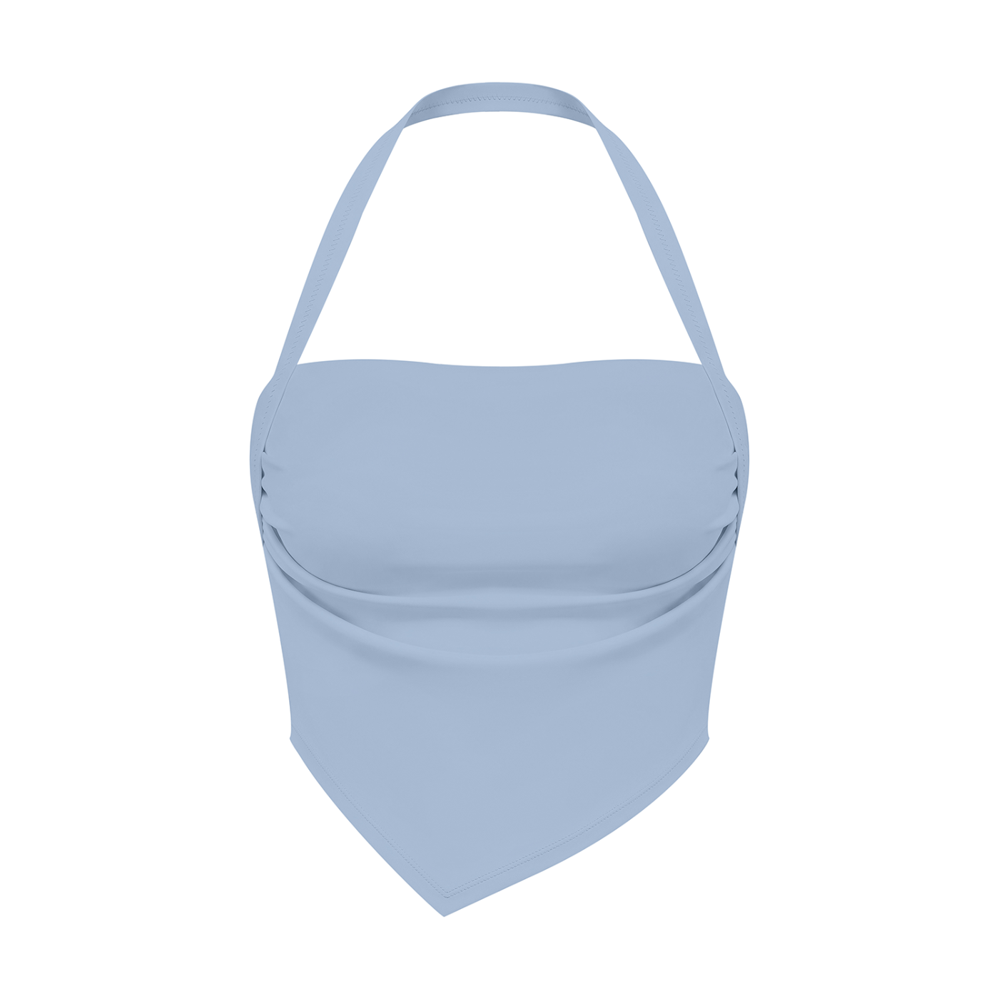 Women’s Ruched Halter Neck Yoga Tank Top