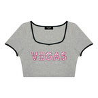 Vegas Grand Prix Crop T-Shirt