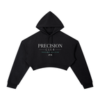 Box Box Boutique Women's Cropped Hoodie – Precision Club Essential, Cotton Blend