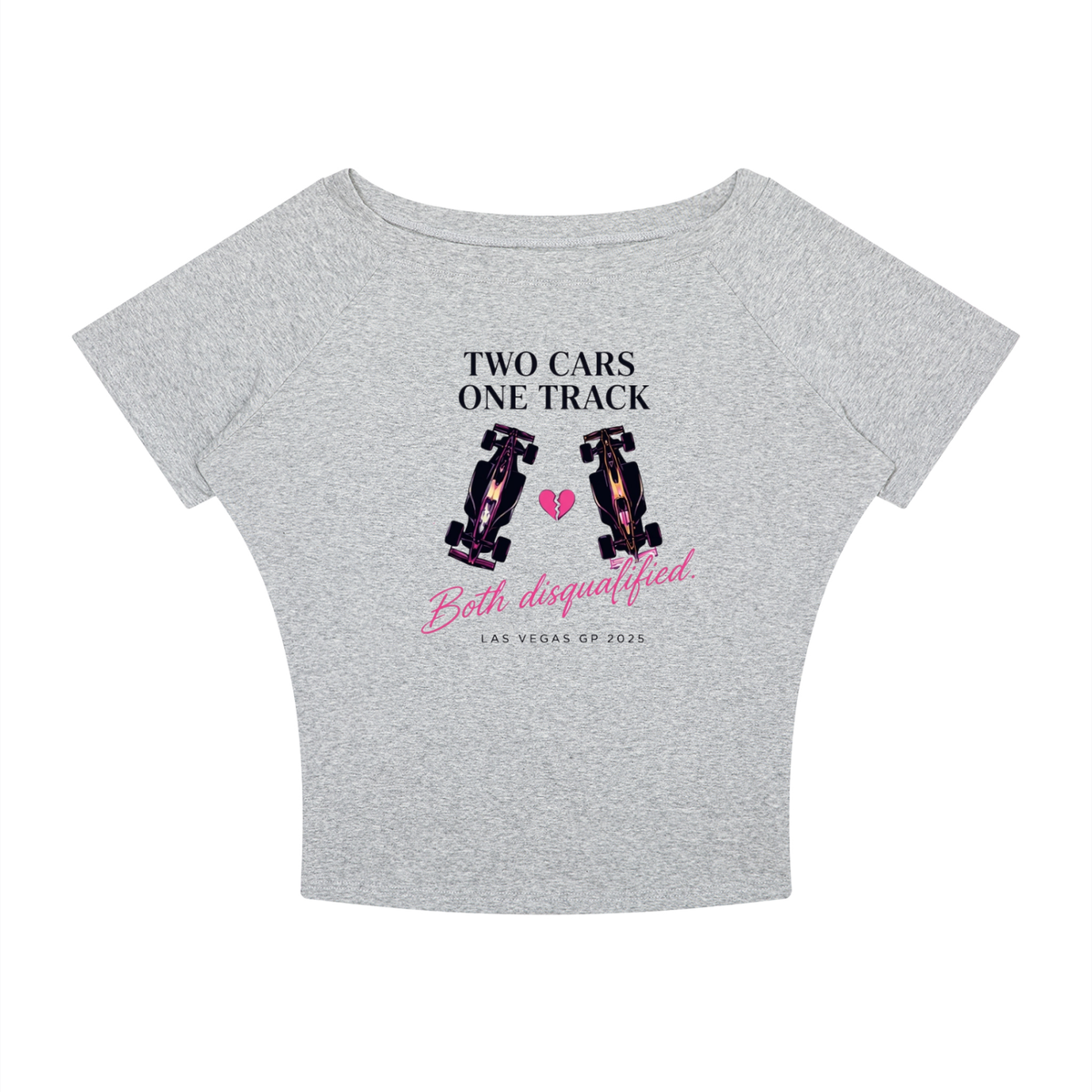 Box Box Boutique Vegas Boatneck Raglan T-Shirt
