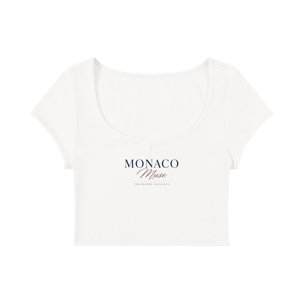 Monaco Muse Slim Cap Sleeve Crop T-Shirt
