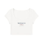 Monaco Muse Slim Cap Sleeve Crop T-Shirt