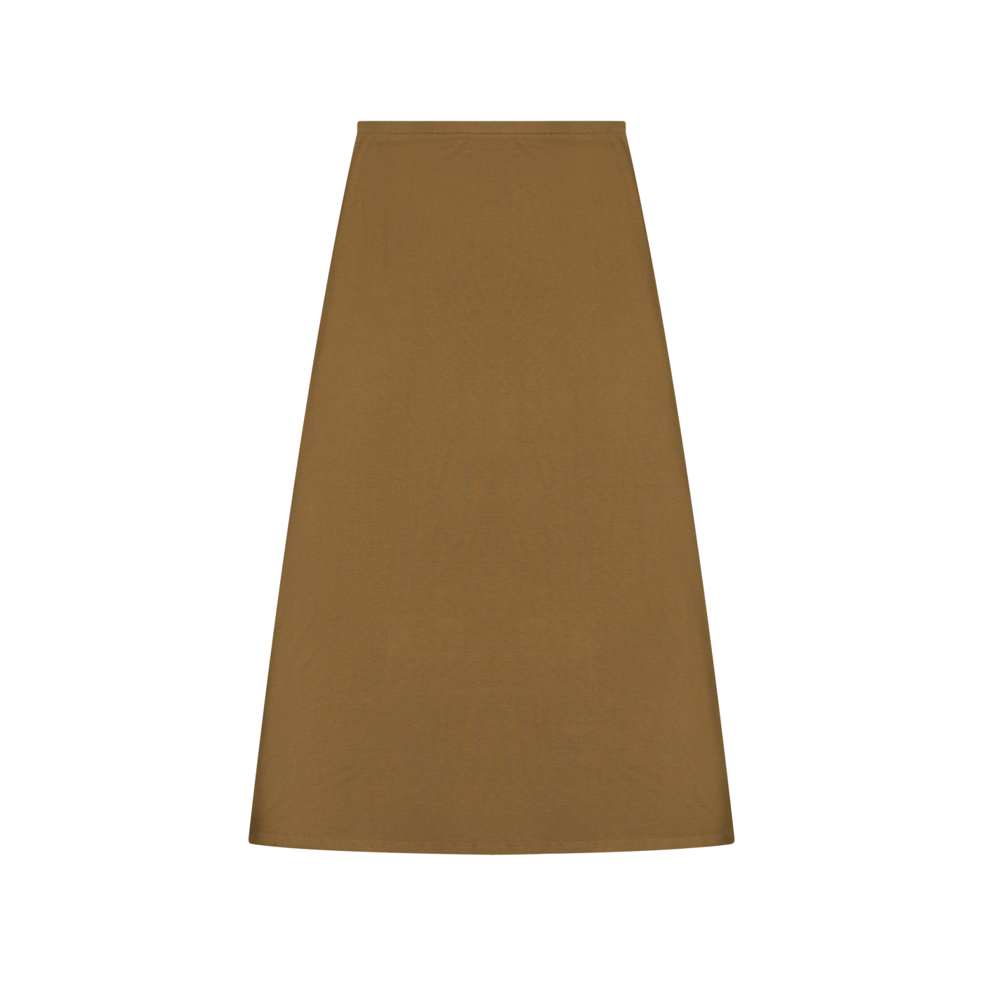 Women's Solid Color Knit Maxi Skirt