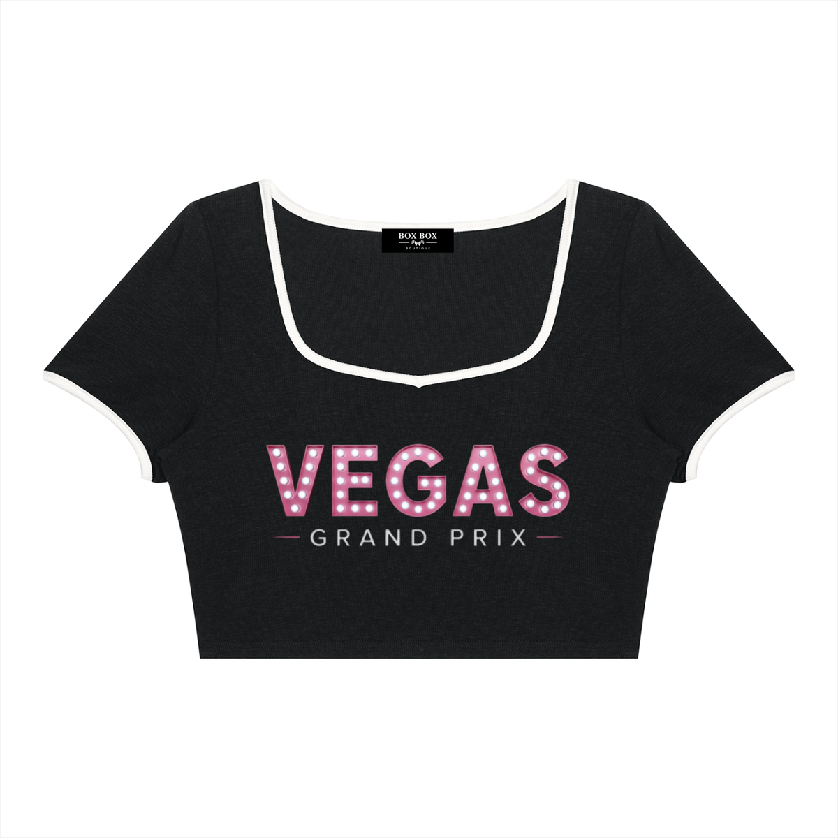 Vegas Grand Prix Crop T-Shirt