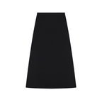 Women's Solid Color Knit Maxi Skirt