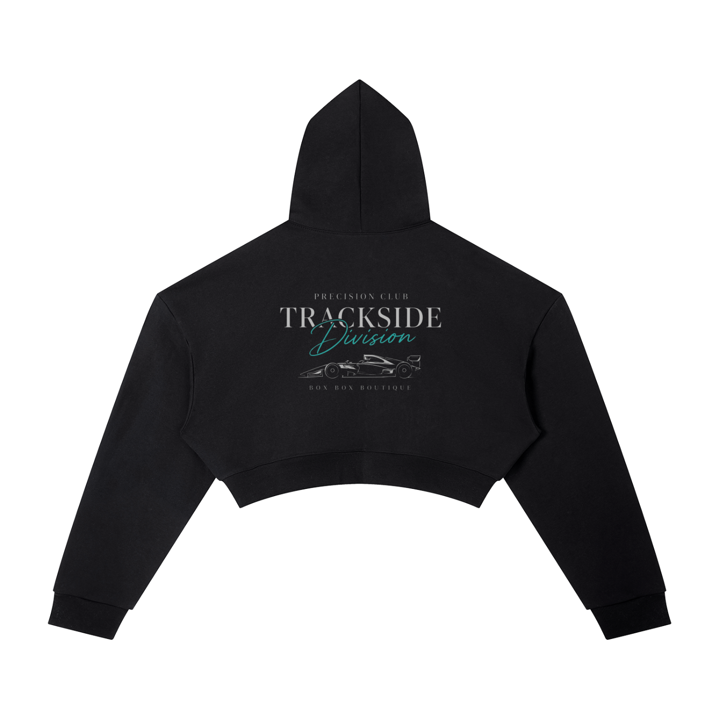 Trackside Essential Cropped Hoodie