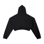 Box Box Boutique Women's Cropped Hoodie – Precision Club Essential, Cotton Blend