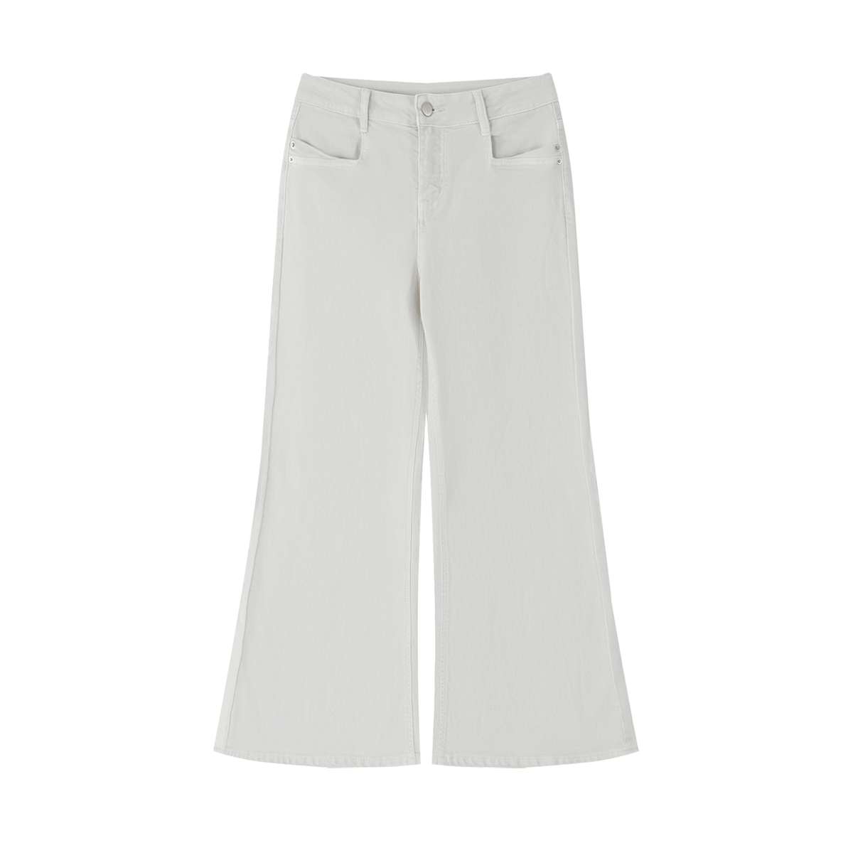 Box Box Boutique Women's Vintage Wash Flared Leg Jeans