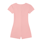 Women's Dual-Function Cape Tie-Waist Romper
