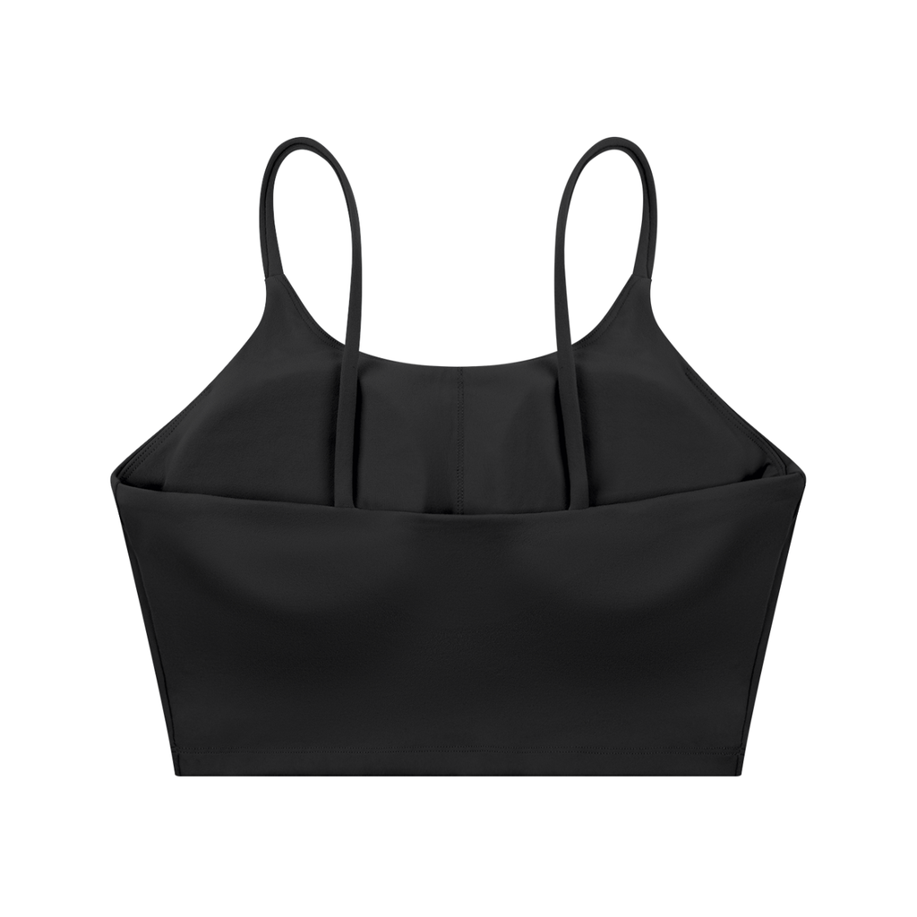 Trackside Spaghetti Strap Yoga Sports Crop