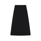 Women's Solid Color Knit Maxi Skirt