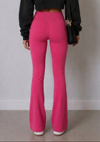 BB Women's High-Waisted Flare Leggings
