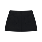Women's Studded Denim Mini Skirt