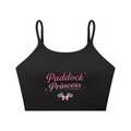 Paddock Princess Spaghetti Strap Yoga Sports Bra
