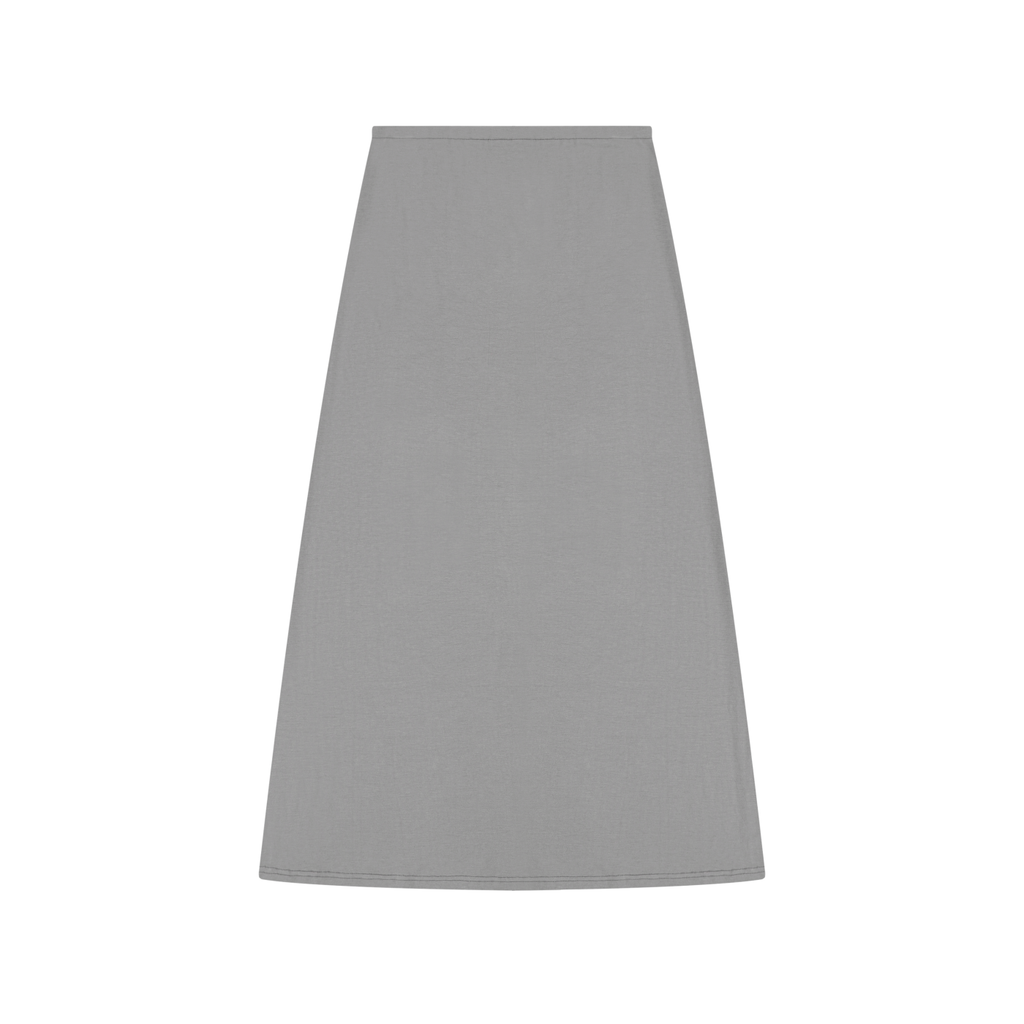 Women's Solid Color Knit Maxi Skirt