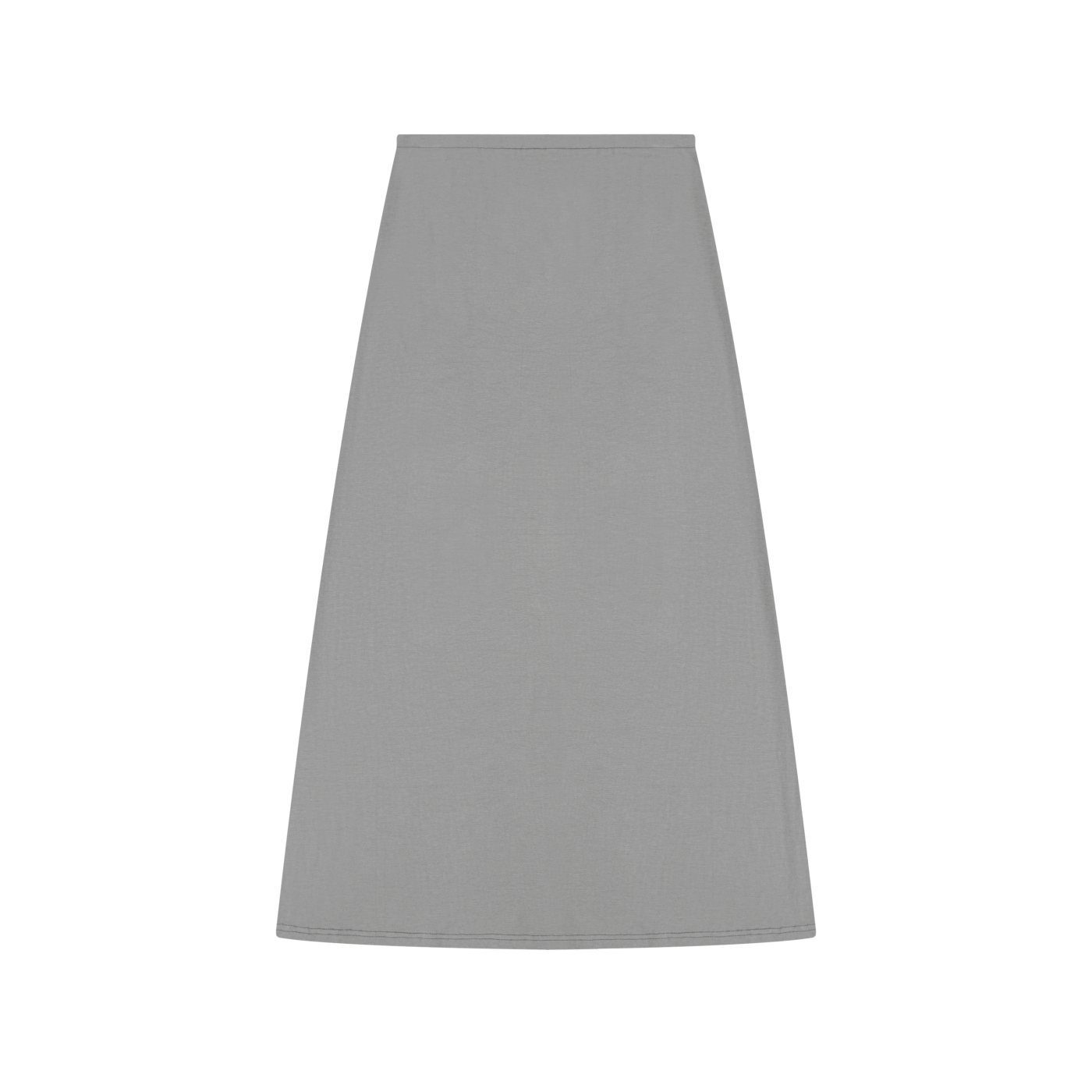 Women's Solid Color Knit Maxi Skirt