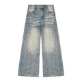 Box Box Boutique Vintage Wash Wide Leg Denim Jeans