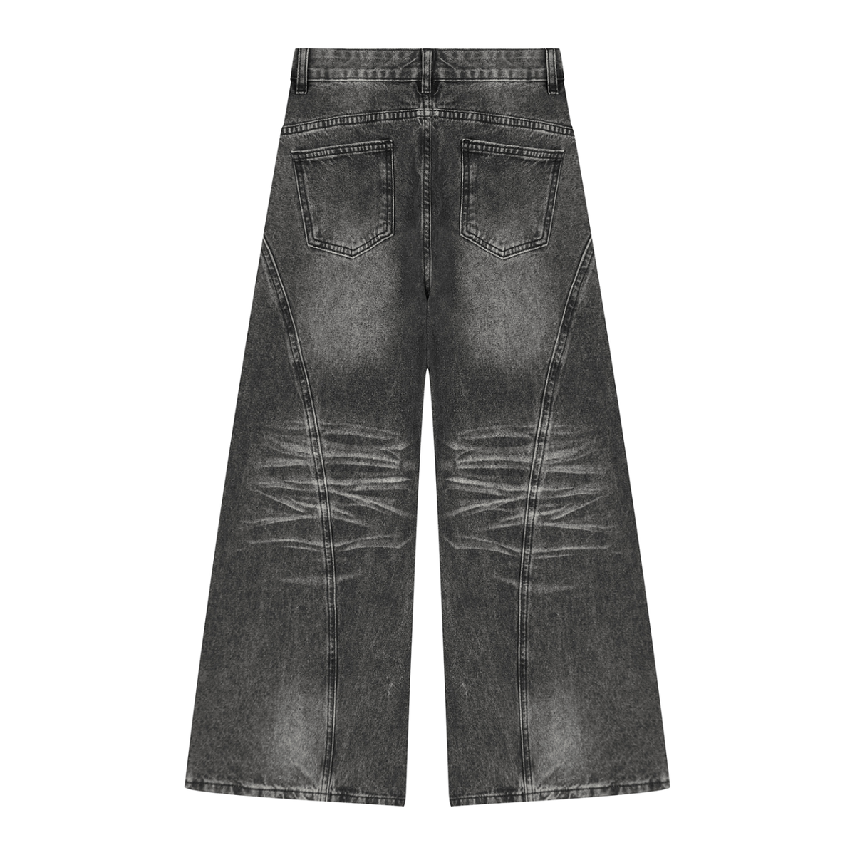 Box Box Boutique Vintage Wash Wide Leg Denim Jeans