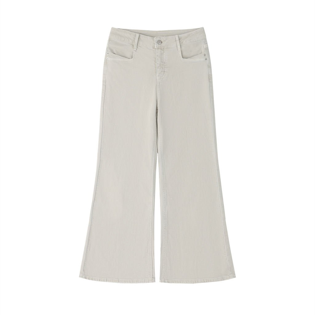Box Box Boutique Women's Vintage Wash Flared Leg Jeans