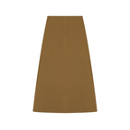 Women's Solid Color Knit Maxi Skirt
