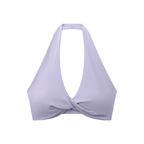 Women's Pleated Halter Sports Bra
