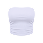 Women’s Ruched Cropped Tube Top