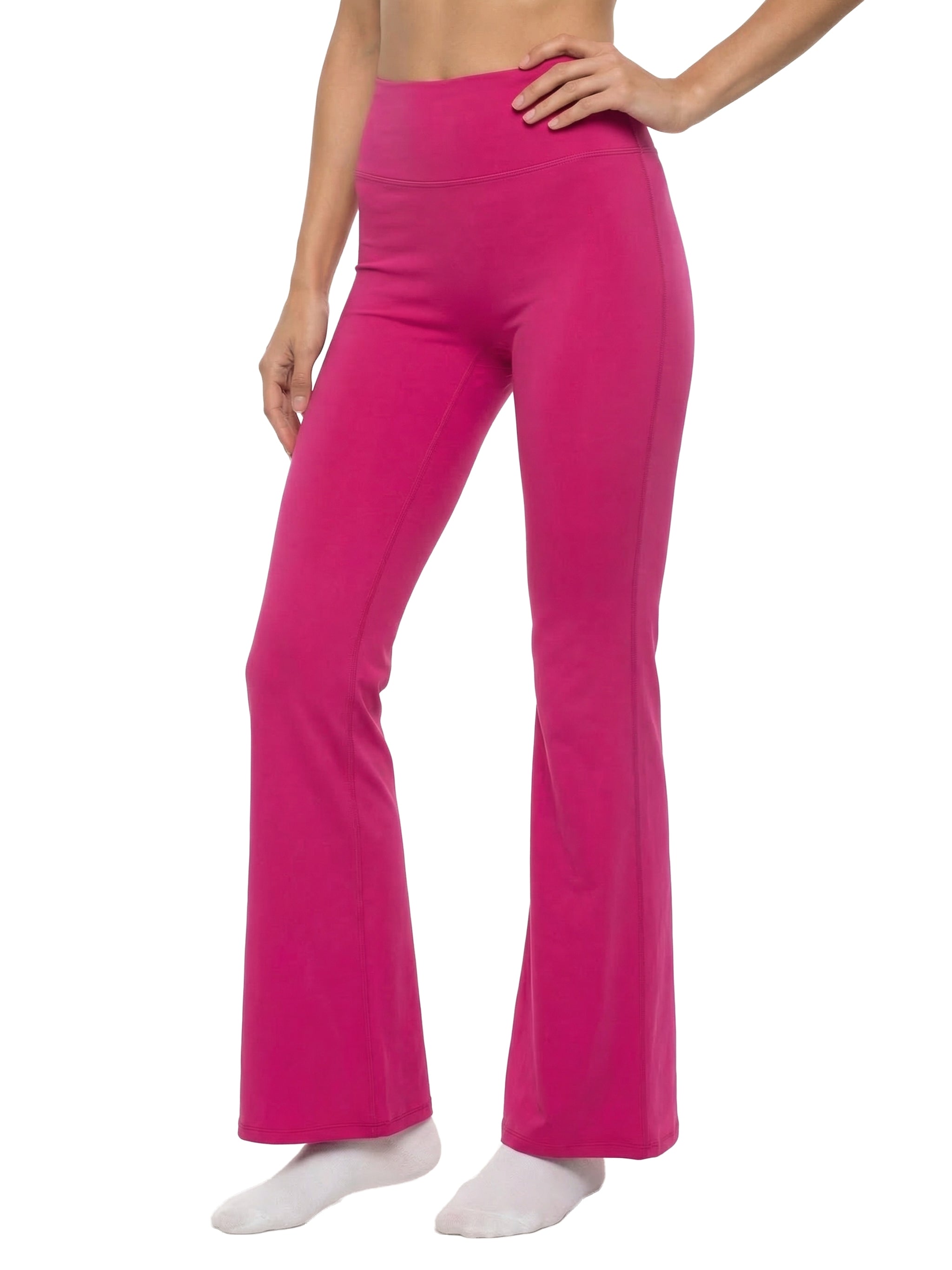 BB Women's High-Waisted Flare Leggings