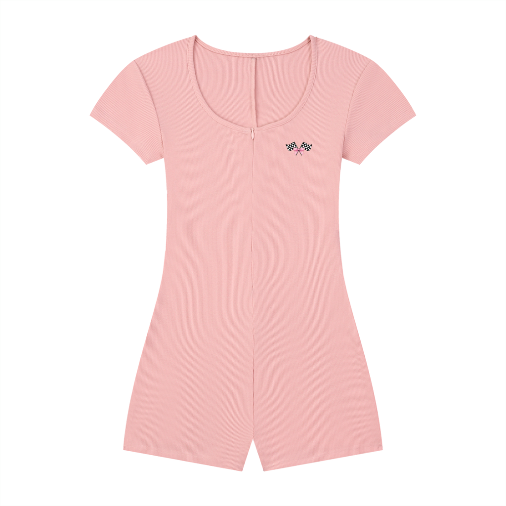 Women's Dual-Function Cape Tie-Waist Romper