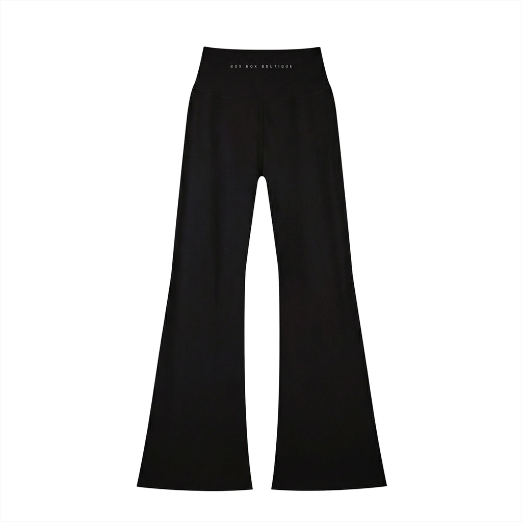 BBB Blk Women's High-Waisted Flare Leggings