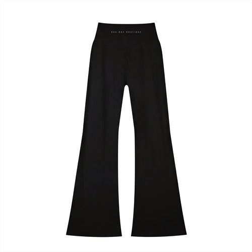 BBB Blk Women's High-Waisted Flare Leggings