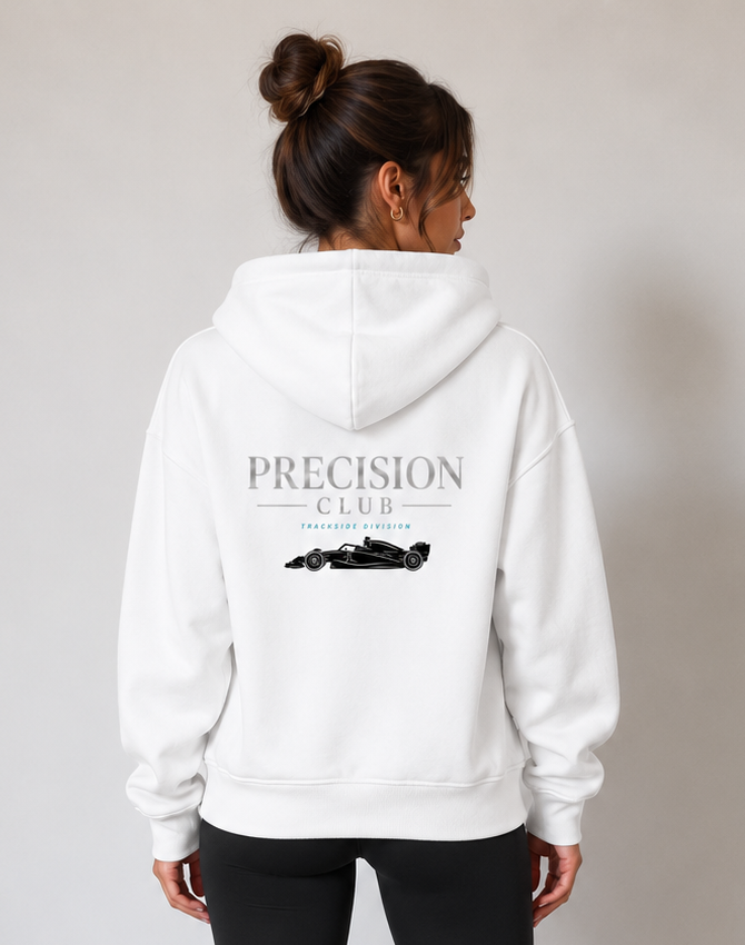 Precision Club Streetwear Unisex Fleece Hoodie — Racing-Inspired