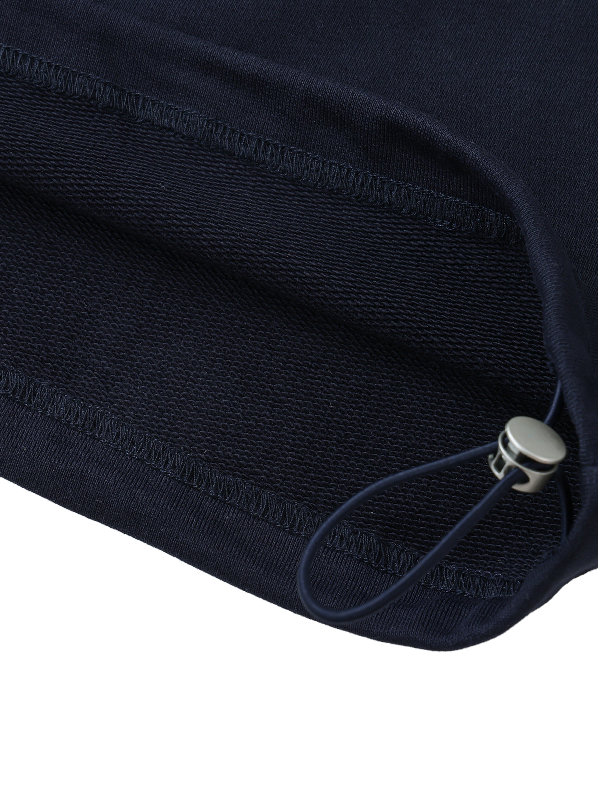 Oversized Contrast Striped Lapel Collar Sweatshirt