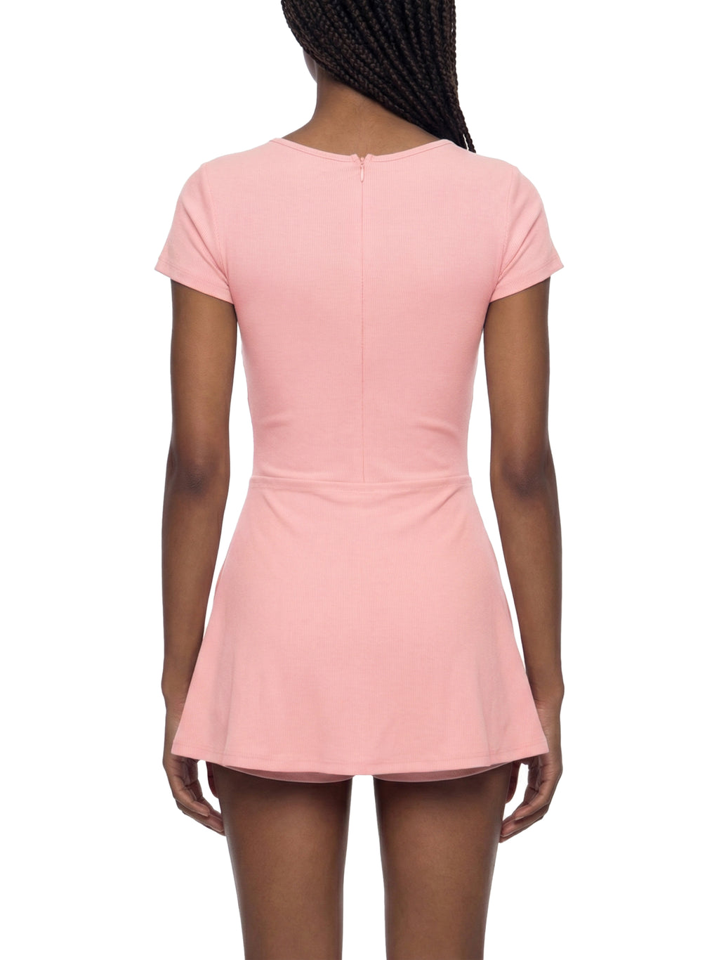 Women's Dual-Function Cape Tie-Waist Romper